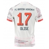 Bayern Munich Michael Olise #17 Bortatröja 2025-26 Kortärmad